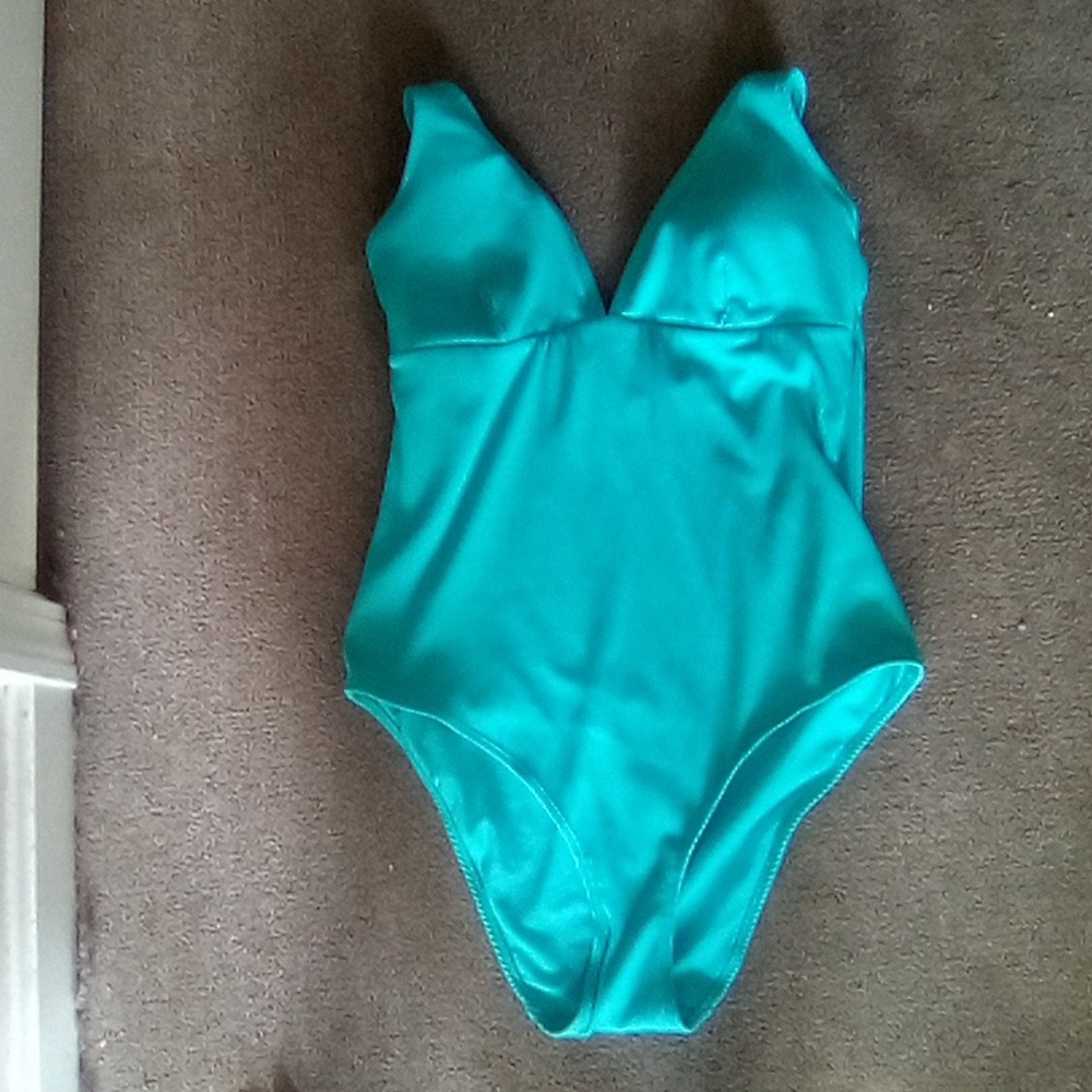 PRIMARE CARES Teal One-Piece Swimsuit SIZE 12 NEW NO TAG - Picture 4 of 10